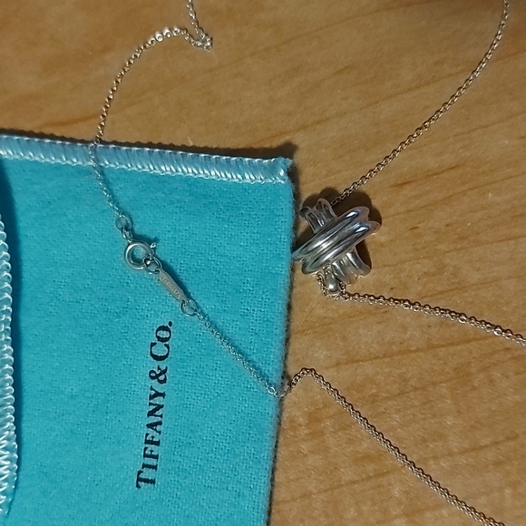 Tiffany & Co. Cross Necklace Silver 925 - Picture 4 of 7